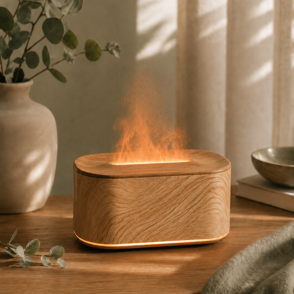 Diffuseur effet flamme relaxant